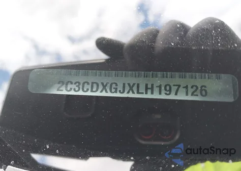 2020 Dodge Charger Scat Pack Rwd z USA, uszkodzony, nr VIN 2C3CDXGJXLH197126